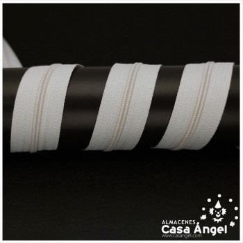 CREMALLERA DE NYLON CONTINUA POR METROS ANCHO 3cm