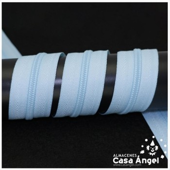 CREMALLERA DE NYLON CONTINUA POR METROS ANCHO 5cm