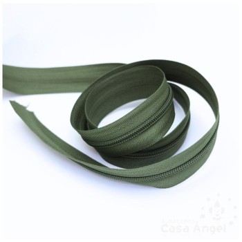 CREMALLERA DE NYLON CONTINUA POR METROS ANCHO 5cm