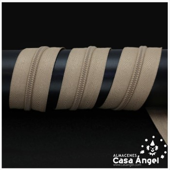 CREMALLERA DE NYLON CONTINUA POR METROS ANCHO 5cm