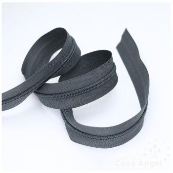 CREMALLERA DE NYLON CONTINUA POR METROS ANCHO 5cm