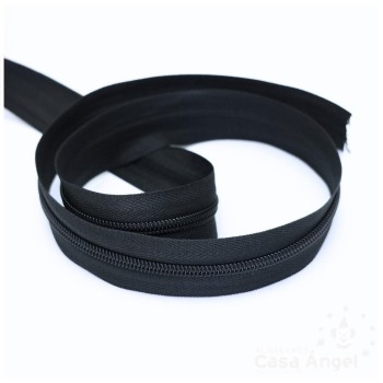CREMALLERA DE NYLON CONTINUA POR METROS ANCHO 5cm