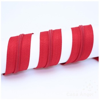 CREMALLERA DE NYLON CONTINUA POR METROS ANCHO 5cm