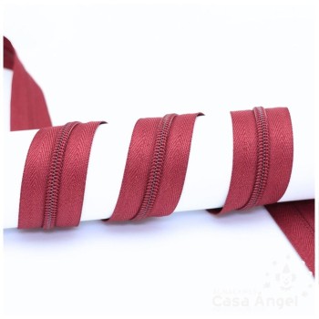 CREMALLERA DE NYLON CONTINUA POR METROS ANCHO 5cm