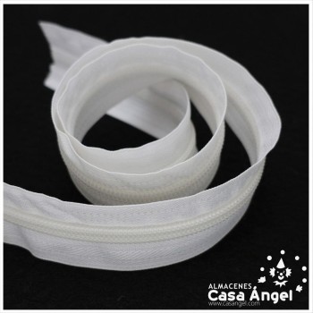 CREMALLERA DE NYLON CONTINUA POR METROS ANCHO 8cm