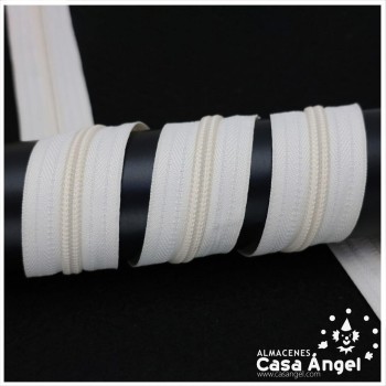 CREMALLERA DE NYLON CONTINUA POR METROS ANCHO 8cm