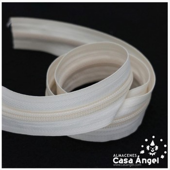 CREMALLERA DE NYLON CONTINUA POR METROS ANCHO 8cm