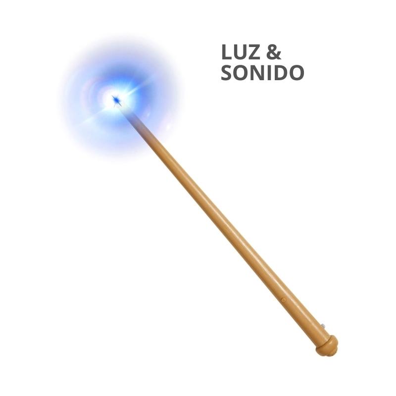 VARITA MÁGICA CON LUZ Y SONIDO 36cm