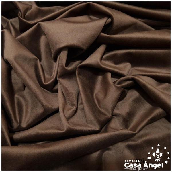 TERCIOPELO CHOCOLATE TRADICIONAL DE DOBLE ANCHO 280cm