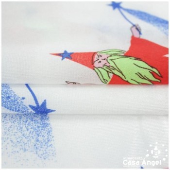 RASETE ESTAMPADO MAGO CON GATO 150cm