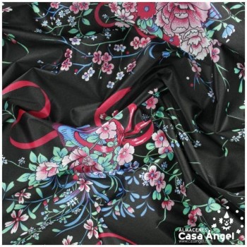 RASETE ESTAMPADO CESTO DE FLORES 150cm