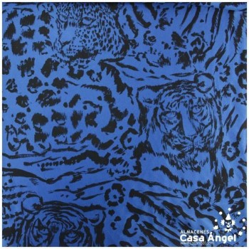 RASETE ESTAMPADO CABEZA TIGRE 150cm