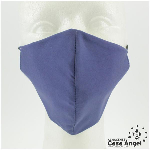 MASCARILLA HIGIÉNICA REUTILIZABLE HARVEY SA9926 ADULTO AZUL MARINO