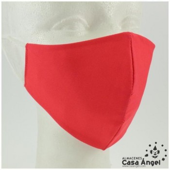 MASCARILLA HIGIÉNICA REUTILIZABLE HARVEY SA9926 ADULTO E INFANTIL ROJA