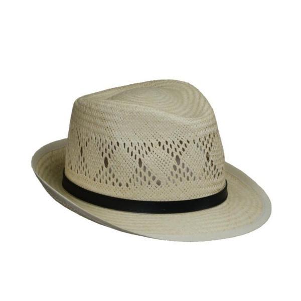 SOMBRERO BORSALINO PAJA CALADO