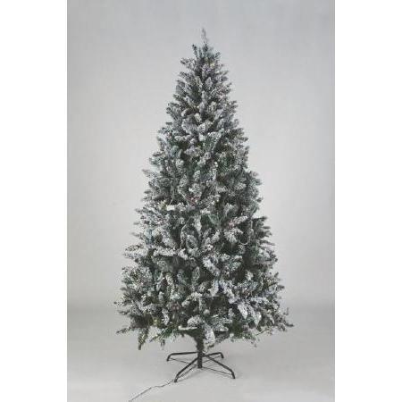 ÁRBOL NAVIDAD BLANCO ILUMINADO 180cm