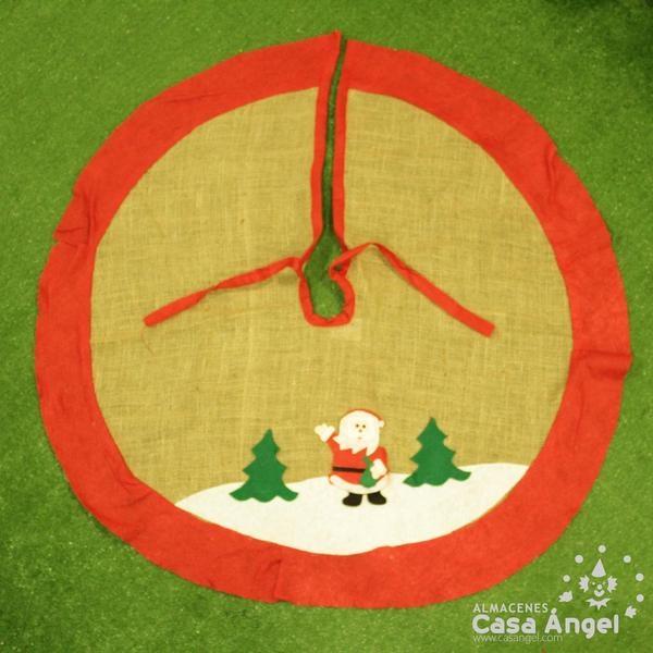 BASE PARA ÁRBOL DE NAVIDAD TELA ARPILLERA 105cm