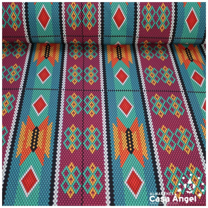 TEJIDO BIOELÁSTICO ESTAMPADO ALOHA 160cm