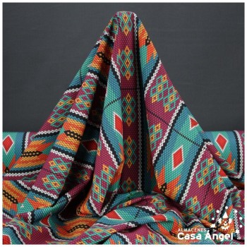 TEJIDO BIOELÁSTICO ESTAMPADO ALOHA 160cm