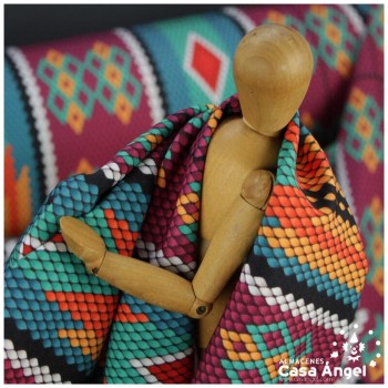TEJIDO BIOELÁSTICO ESTAMPADO ALOHA 160cm