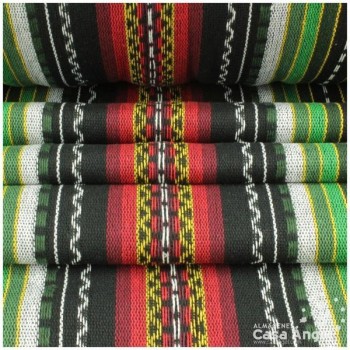 TELA BAYADERA MULTICOLOR SERIE TRIBUS 150cm PAIPAI
