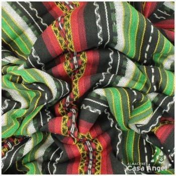 TELA BAYADERA MULTICOLOR SERIE TRIBUS 150cm PAIPAI