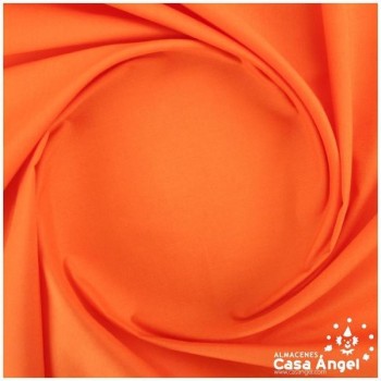 TELA POPELÍN NARANJA SERIE ANETO 150cm