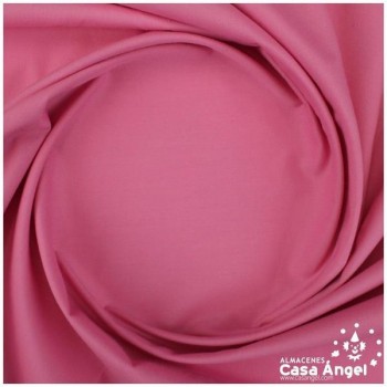 TELA POPELÍN ROSA CHICLE SERIE ANETO 150cm