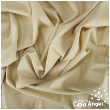 TELA POPELÍN BEIGE SERIE ANETO 150cm