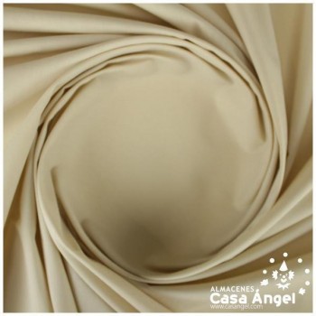 TELA POPELÍN BEIGE SERIE ANETO 150cm