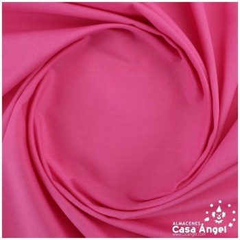 TELA POPELÍN FUCSIA SERIE ANETO 150cm