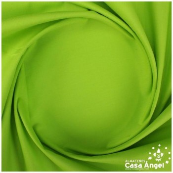 TELA POPELÍN VERDE PISTACHO SERIE ANETO 150cm