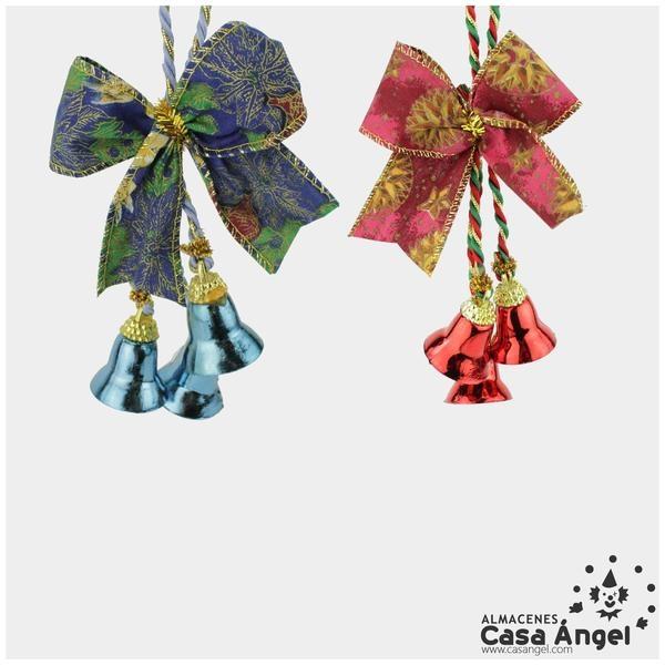 CORDÓN CON LAZO Y CAMPANAS 15cm