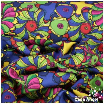 TEJIDO BIOELÁSTICO ESTAMPADO ASPAS 160cm