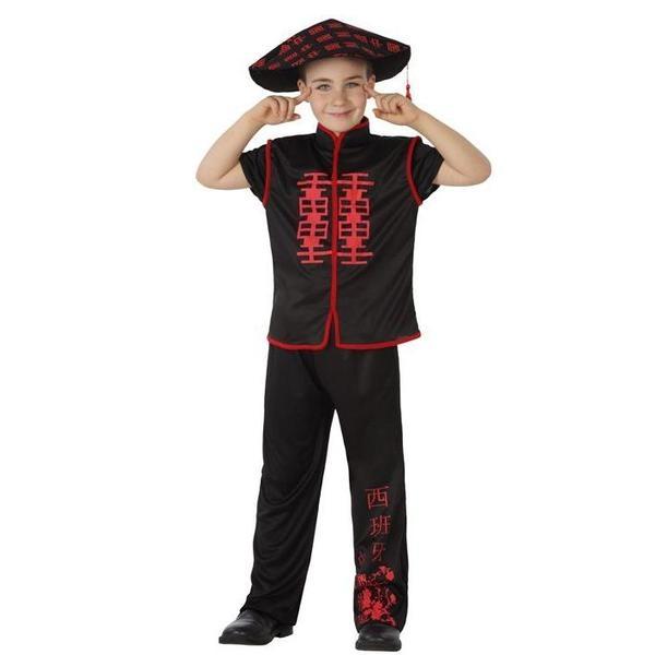 DISFRAZ CHINO SOMBRERO INFANTIL