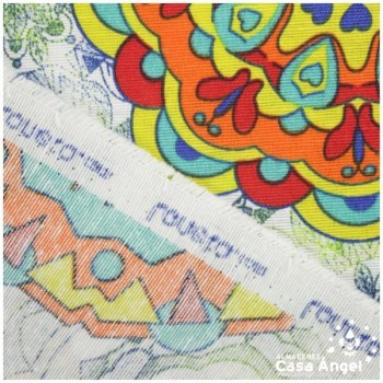LONETA ESTAMPADA MANDALAS SERIE KIRI 280cm