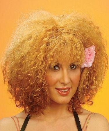 PELUCA BEYONCE VALDERRAMA CON FLOR