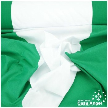 TELA BANDERA ANDALUCÍA POR METROS 80cm