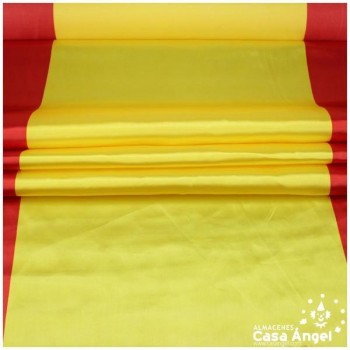 BANDERA DE ESPAÑA SIN ESCUDO POR METROS TELA DE RASO 80cm