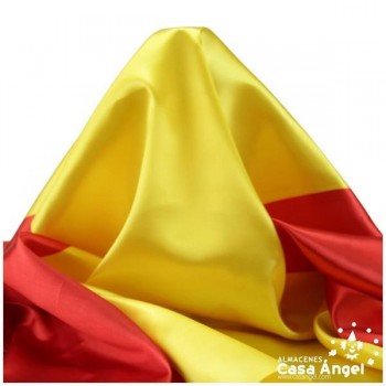 BANDERA DE ESPAÑA SIN ESCUDO POR METROS TELA DE RASO 80cm