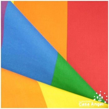 TELA BANDERA LGTBI POR METROS 80cm