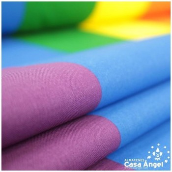 TELA BANDERA LGTBI POR METROS 80cm