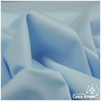 TEJIDO BATISTA CELESTE MEZCLA SERIE ALCE 80cm