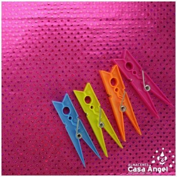 LYCRA FUCSIA LENTEJUELAS Y MICROPUNTOS SERIE BONNY 150cm