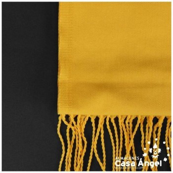 FAJA DE ALGODÓN AMARILLA PARA COSTALEROS ADULTO 350x28cm