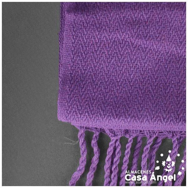 FAJA DE ALGODÓN MORADO PARA COSTALEROS ADULTO 350x28cm
