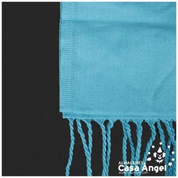 FAJA DE ALGODÓN COLOR TURQUESA PARA COSTALEROS ADULTO 350x28cm