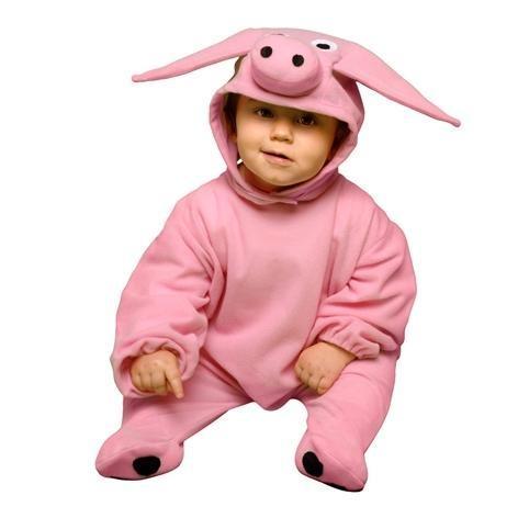 DISFRAZ CERDO O CERDITO ROSA