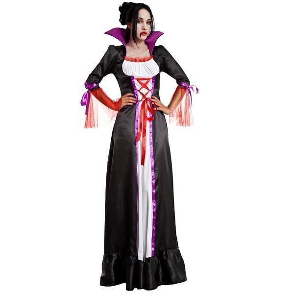DISFRAZ VAMPIRESA VESTIDO ADULTO