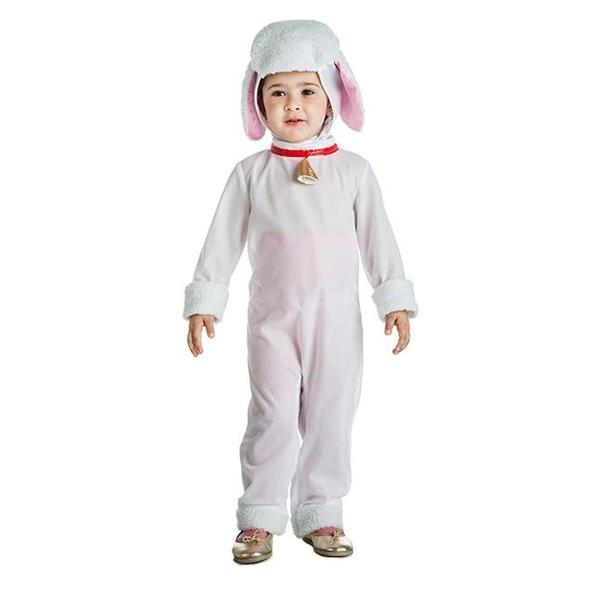 DISFRAZ OVEJA CON MONO CENCERRO Y CABEZA INFANTIL UNISEX